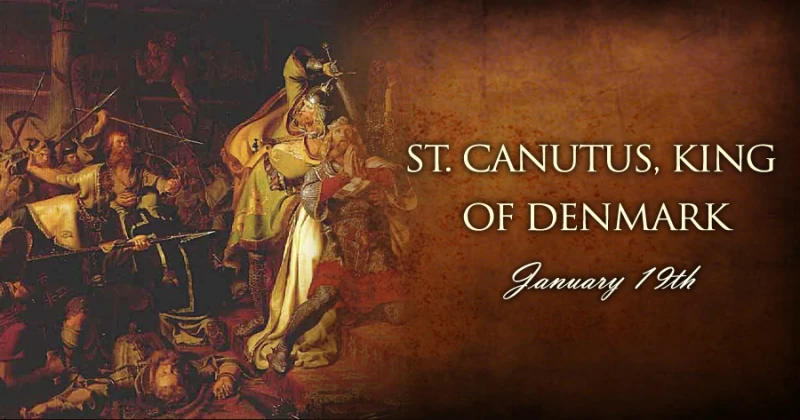  St. Canutus, King of Denmark 